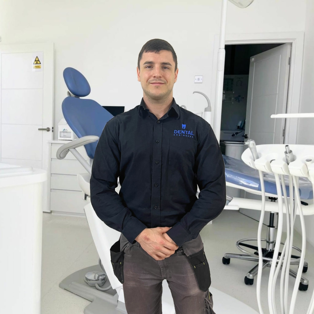 Dental Engineer with a A-dec Dental Chair